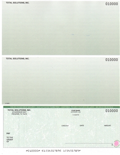 M3 Accounting Core #6590 Pre-Printed Laser Checks